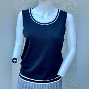 Talbots Lightweight Sweater Tank Top sz L Petite